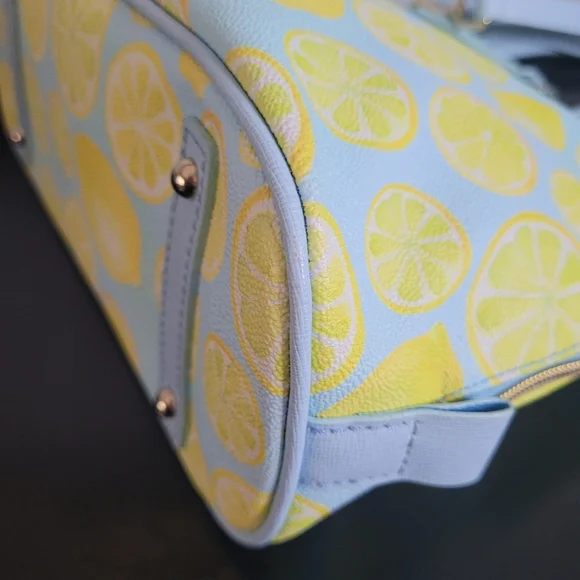 Dooney & Bourke Zip Zip Dome Satchel Lemon  Limone - Picture 9 of 15